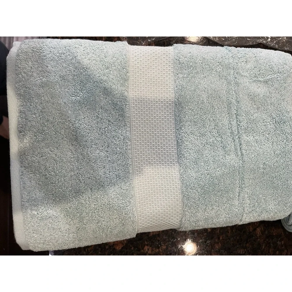 Everhome Egyptian Cotton Bath Towel 100% Egyptian Cotton Mint Green