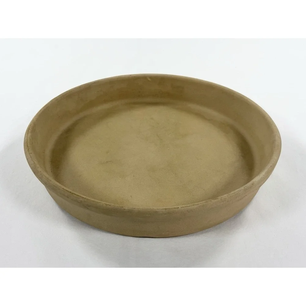 Vintage Pampered Chef Family Heritage 11 Inch Deep Dish Baker Stoneware Round