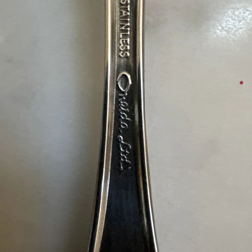 Oneida TWILIGHT Stainless Serving Set Satin Style 1881 Rogers Flatware Lot Of 6