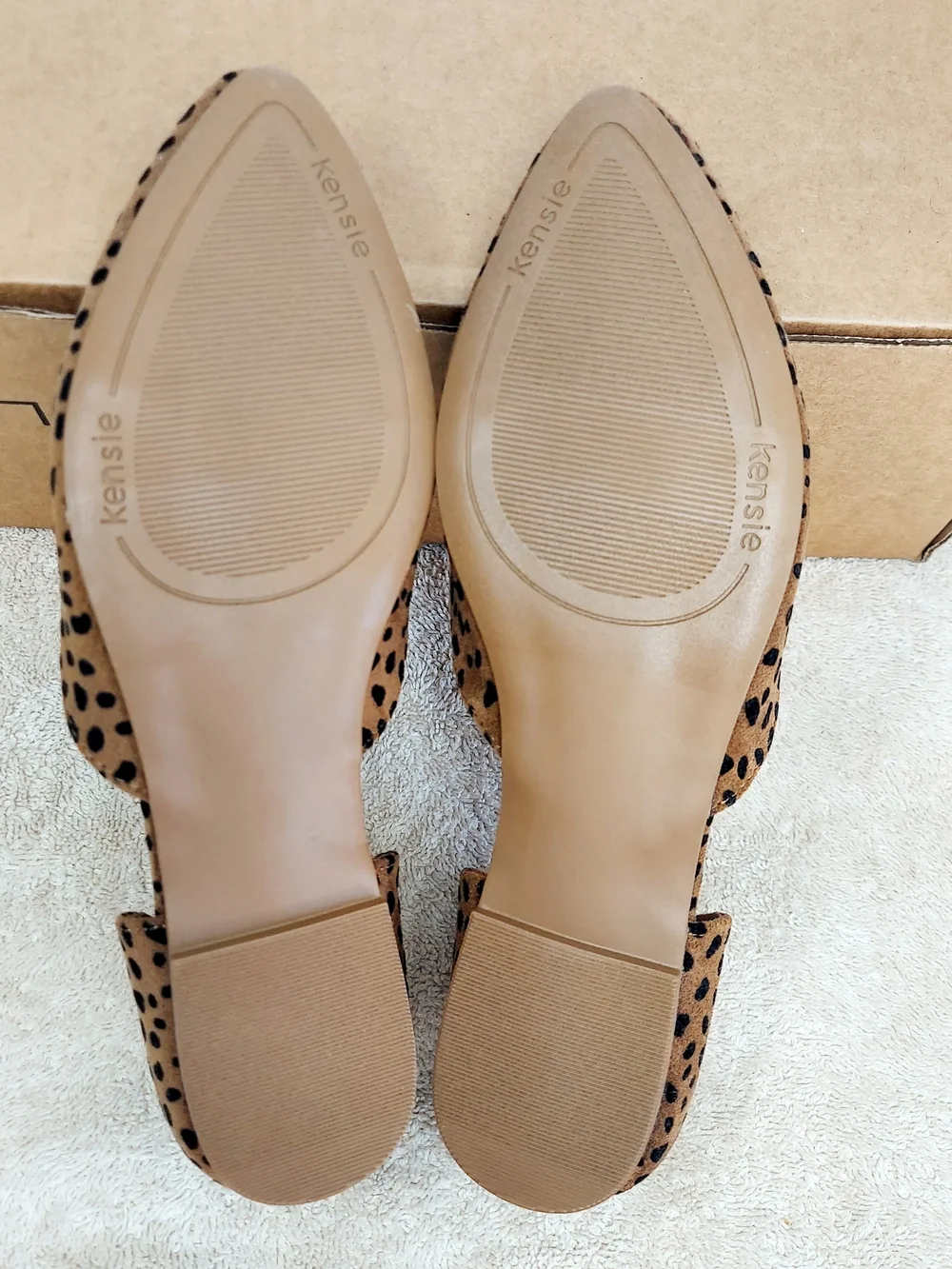 Kensie leopard faux