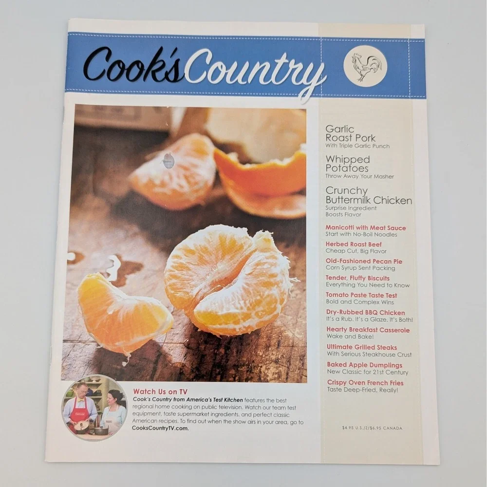 Cook's Country Magazine America's Test Kitchen Lot of 6 2019-2020 Recipes ATK