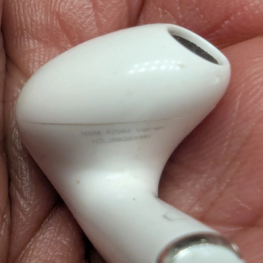 Apple includes one
