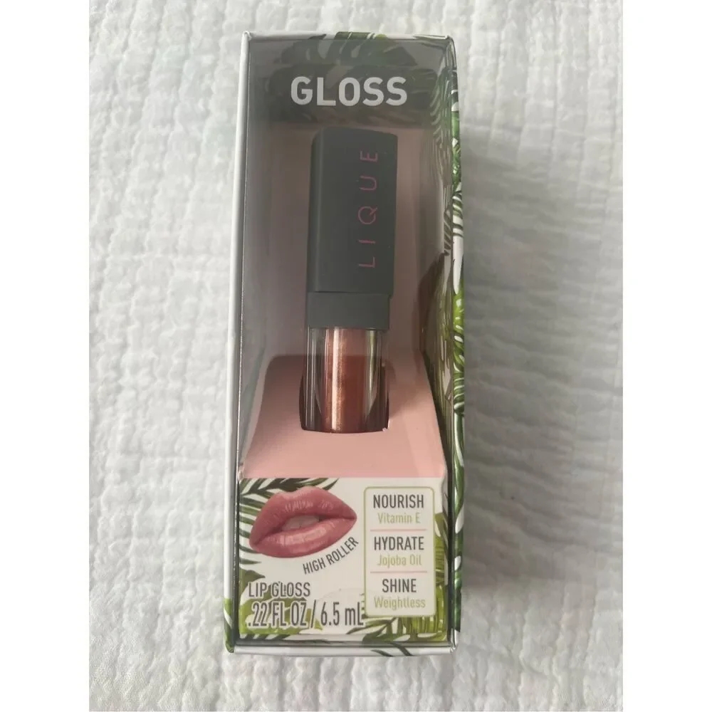 Lique High Roller Lip Gloss 2 PACK New