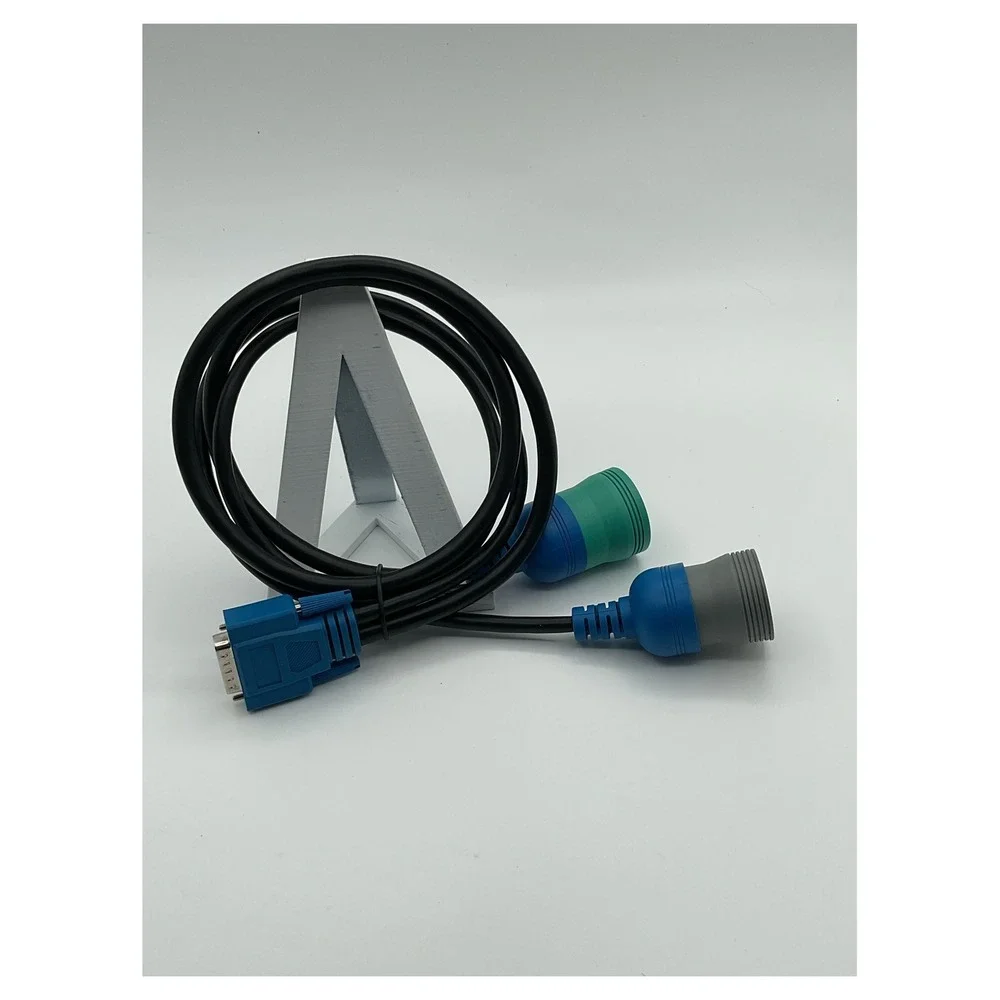 Unbranded DB15 Male to 9-Pin & 6-Pin Female Circular Diagnostic Y-Adapter Cable