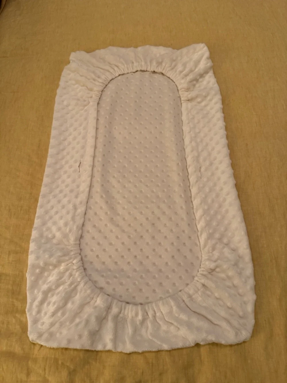Carter's Cream Textured Baby Changing Pad Cover