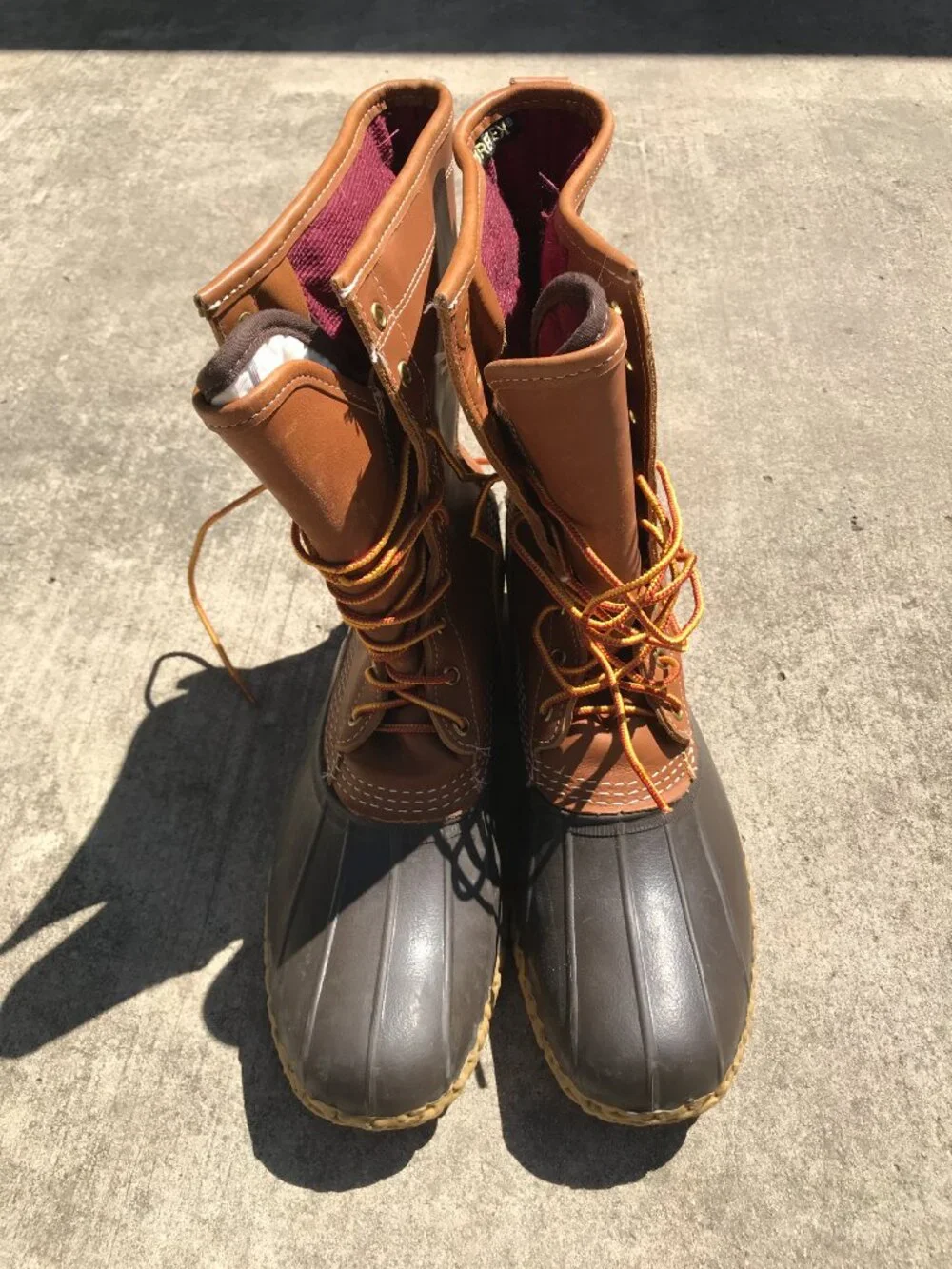 Men's LL Bean Duck Boots