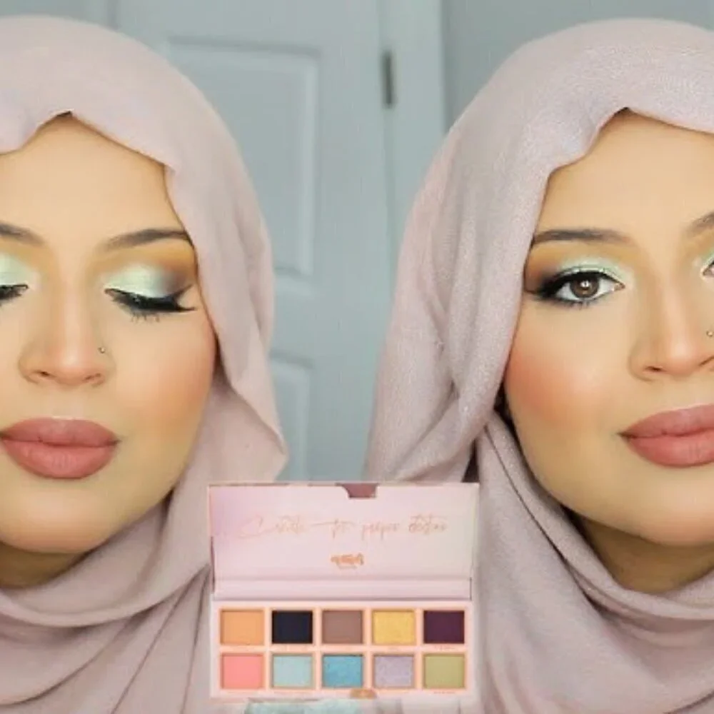Alamar Cosmetics metallic makeup