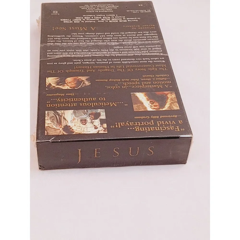 Jesus VHS Video Tape 1999 TV Movie New Sealed‎ Brian Deacon
