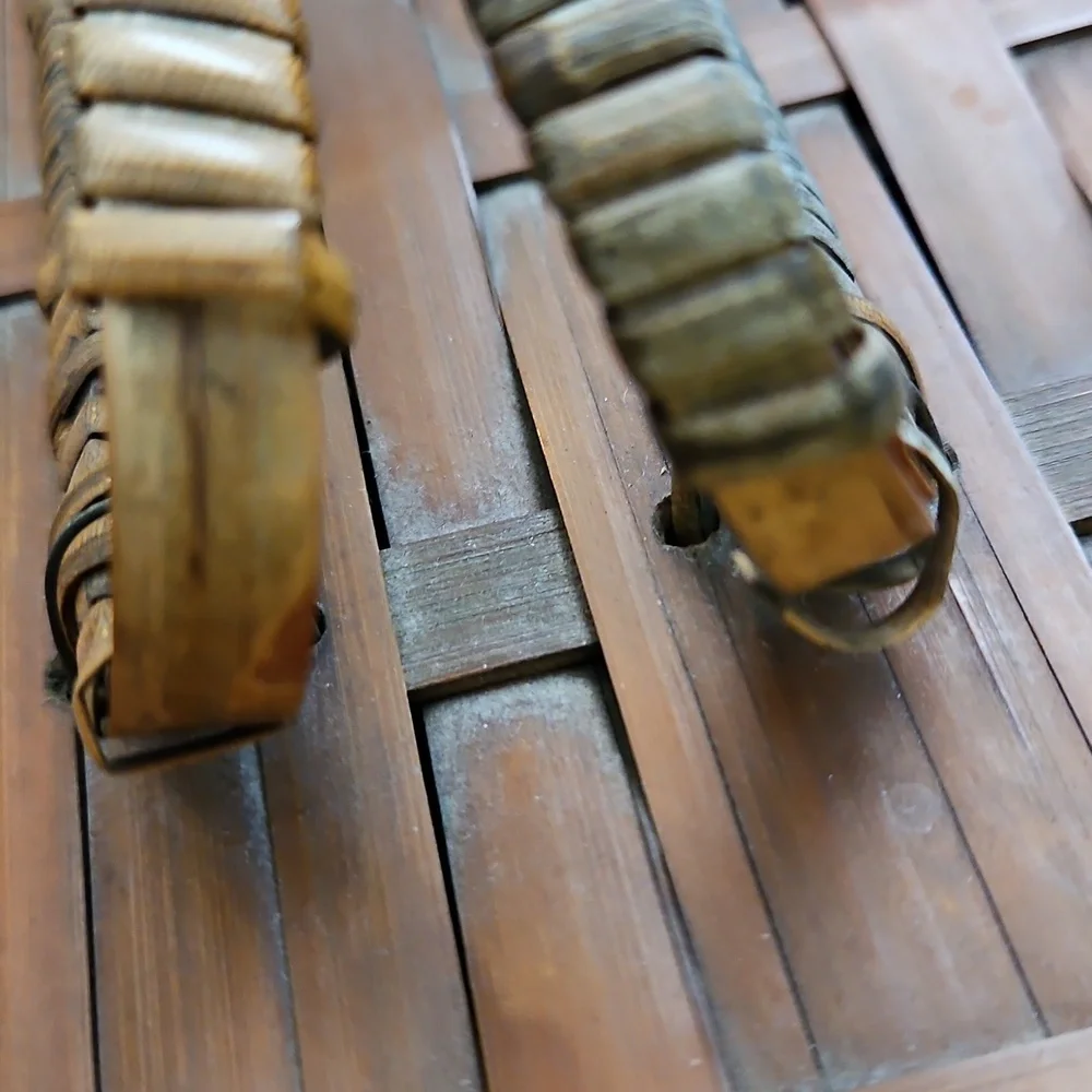Vintage antique bamboo
