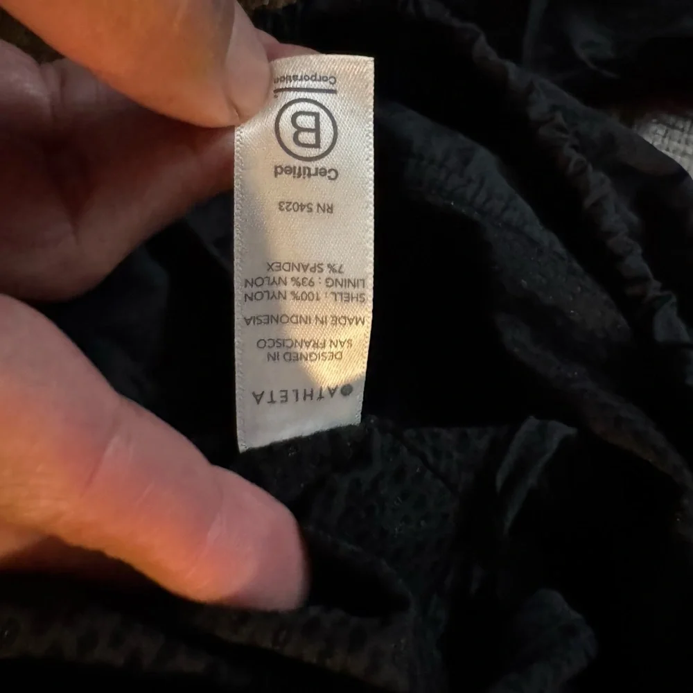ATHLETA CANOPY PARACHUTE JACKET IN BLACK Size XS