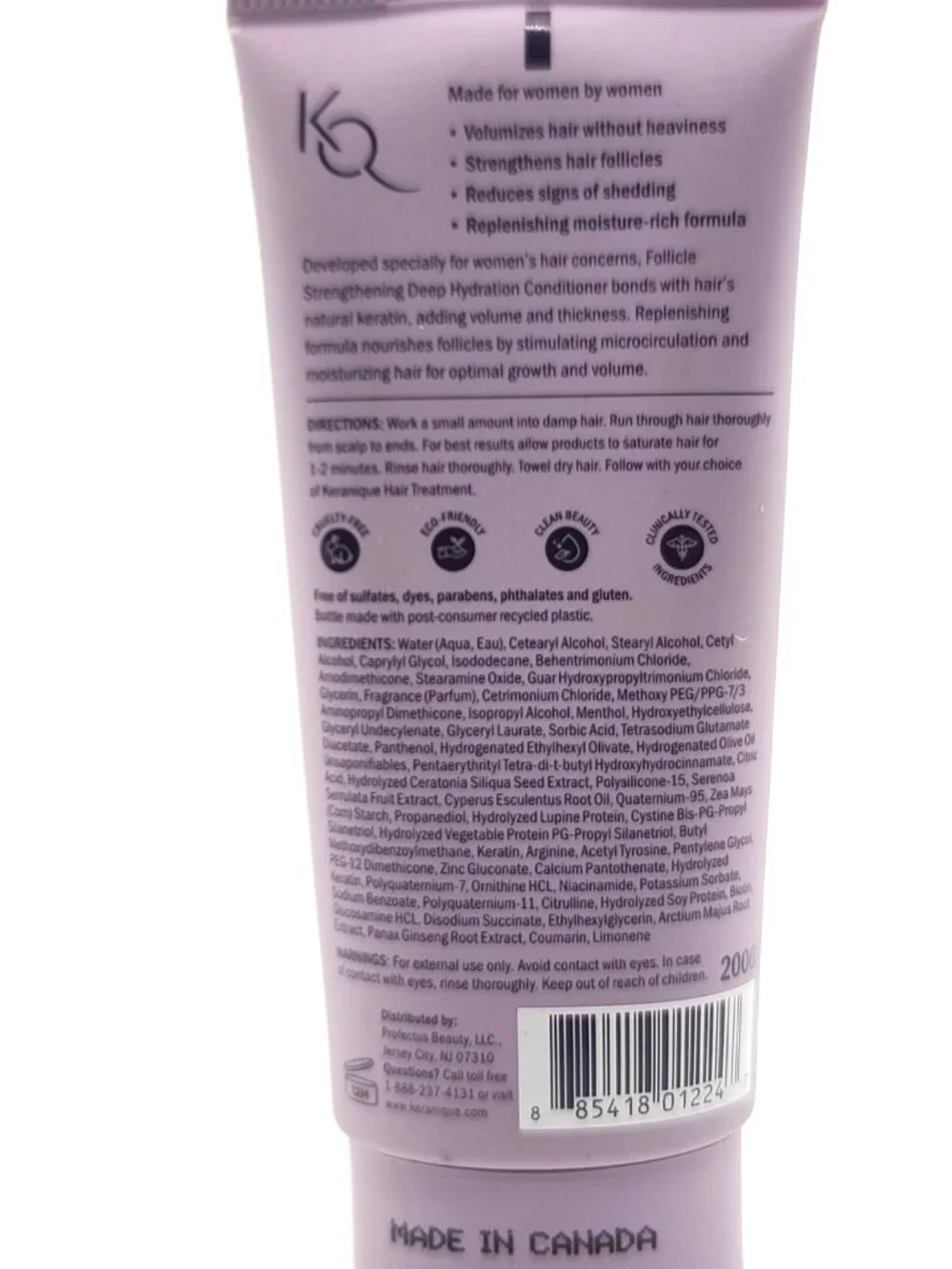 Keranique Rejuvenate Follicle Strengthening Conditioner Volumizing 1oz Trial NEW