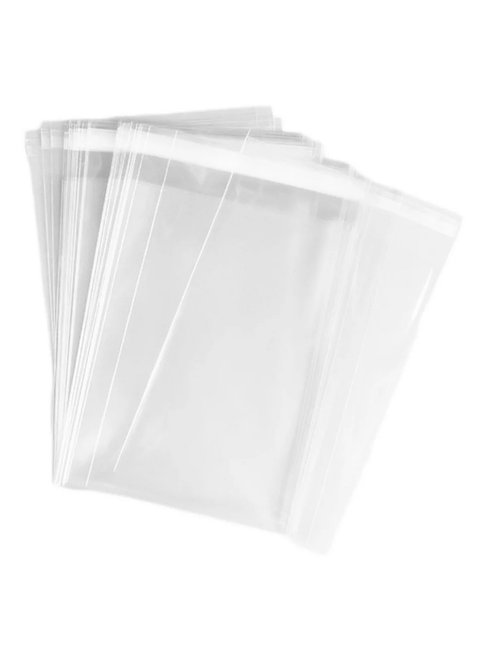 Poly Resealable Clear Packaging Bags Professional Office Shipping Supply 10