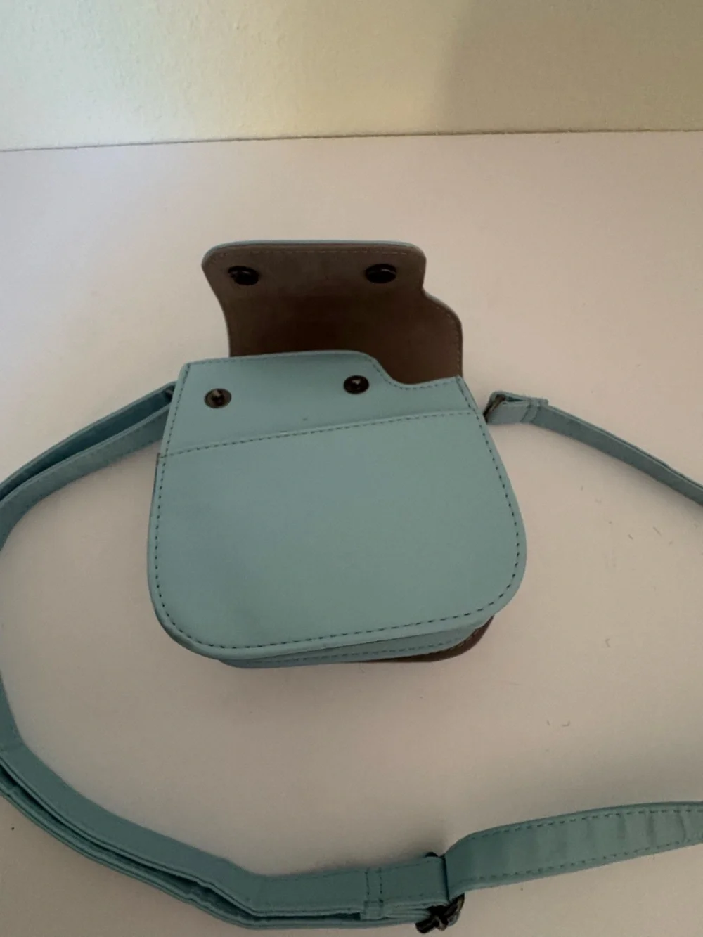 Polaroid Light Blue Crossbody Camera Case