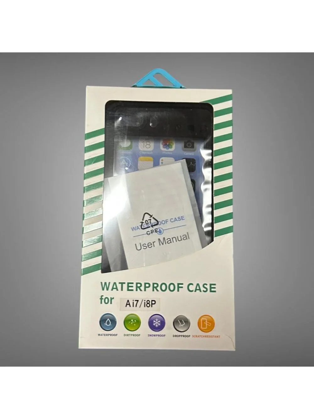 Waterproof Case For iPhone 7/8 Plus 360° Dirtproof Snowproof Dropproof Scratch R