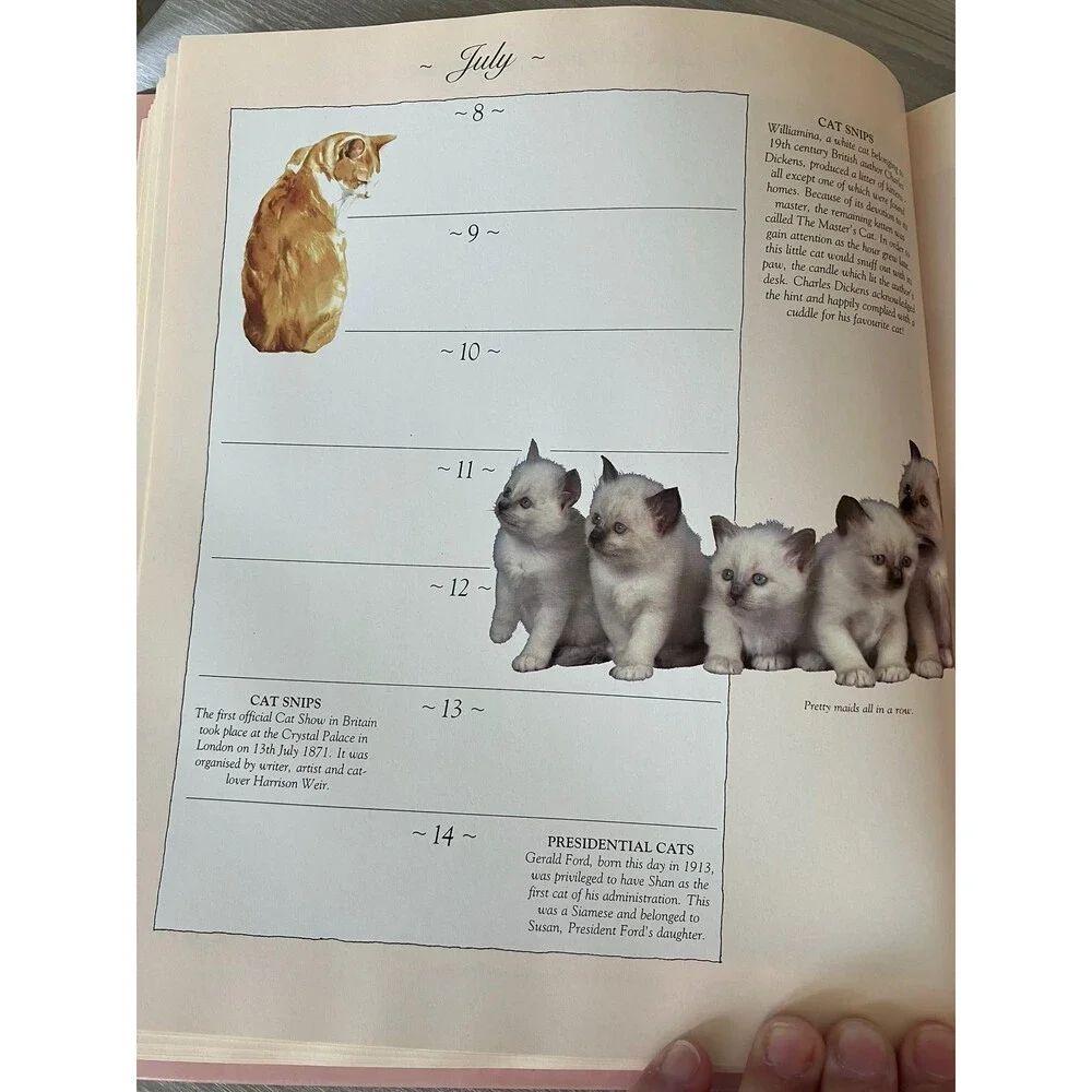 N/A hardcover datebook