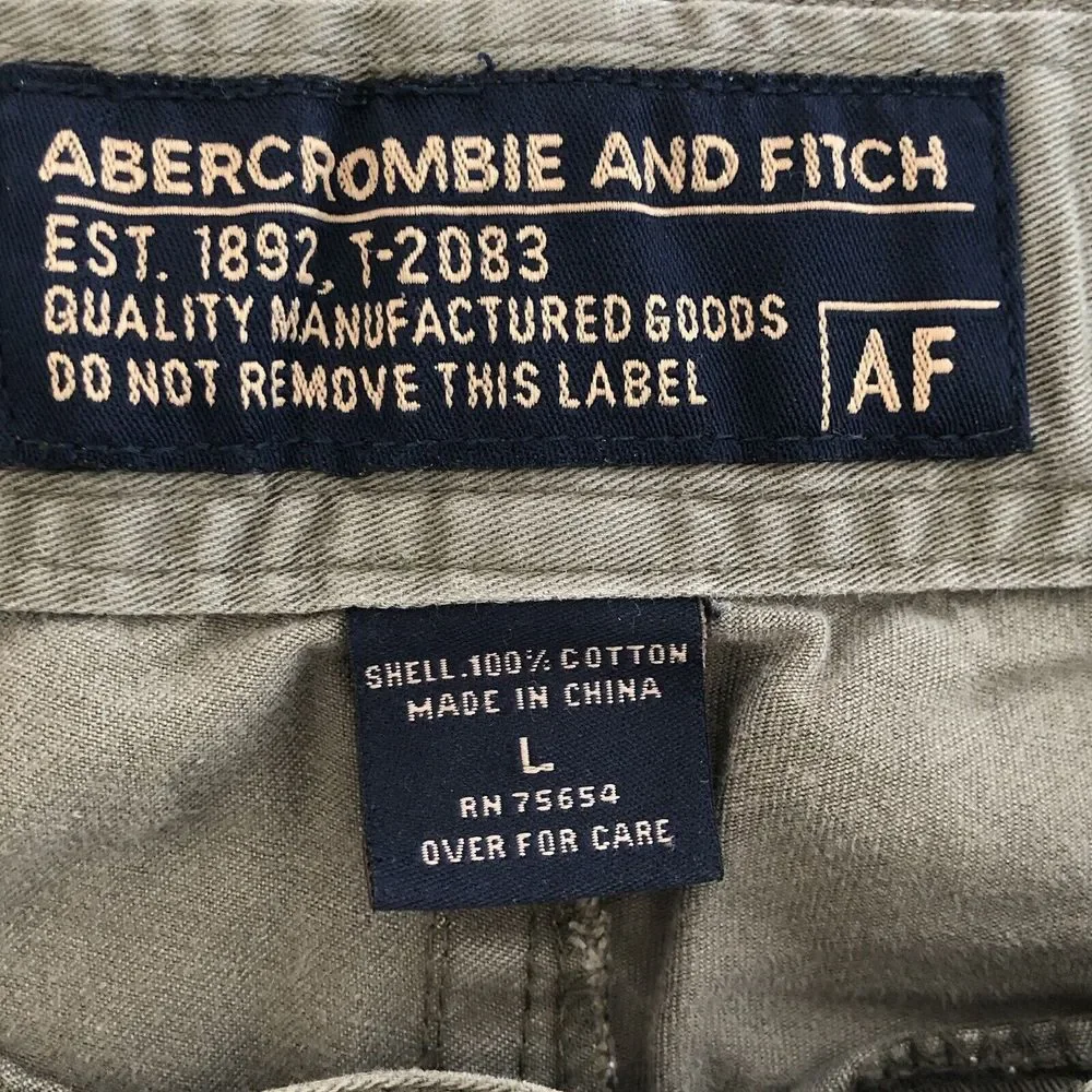 Abercrombie & Fitch lay flat
