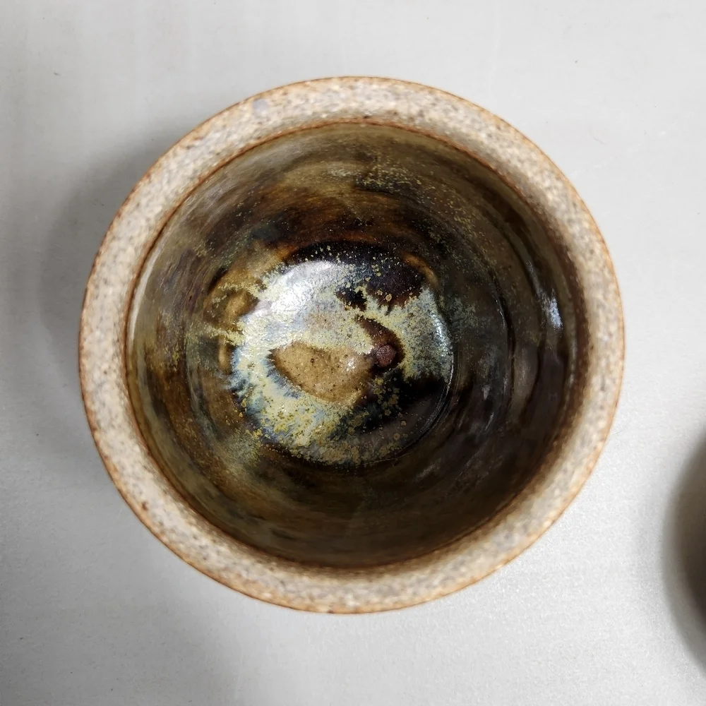 Apex Pottery Stoneware Brutalist Egg Seperator