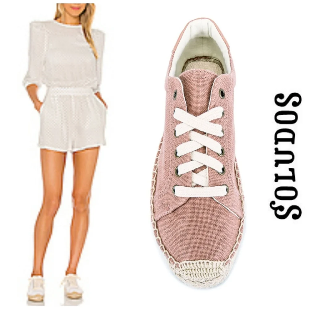 Chic Soludos Espadrille Platform Sneakers