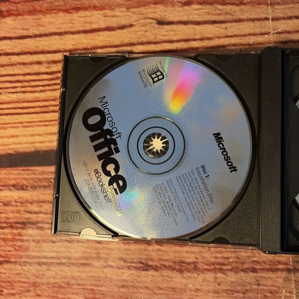 Microsoft Office 95 Professional 7.0 Access 95 PC 2CD Win95/98/Me/XP