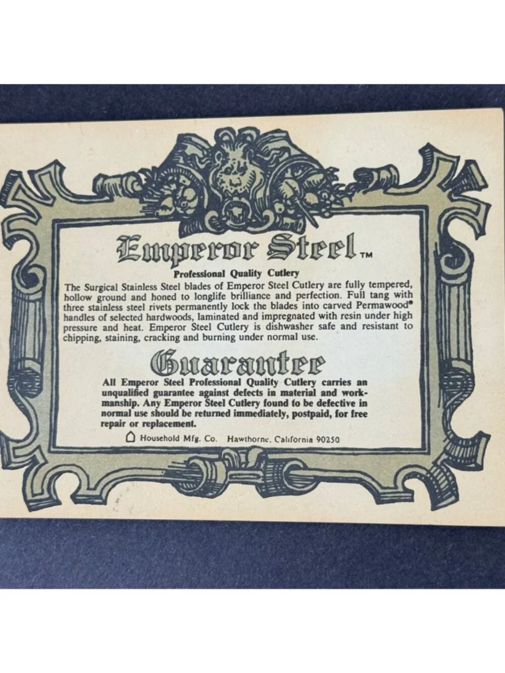 Emperor Steel shows day steel
