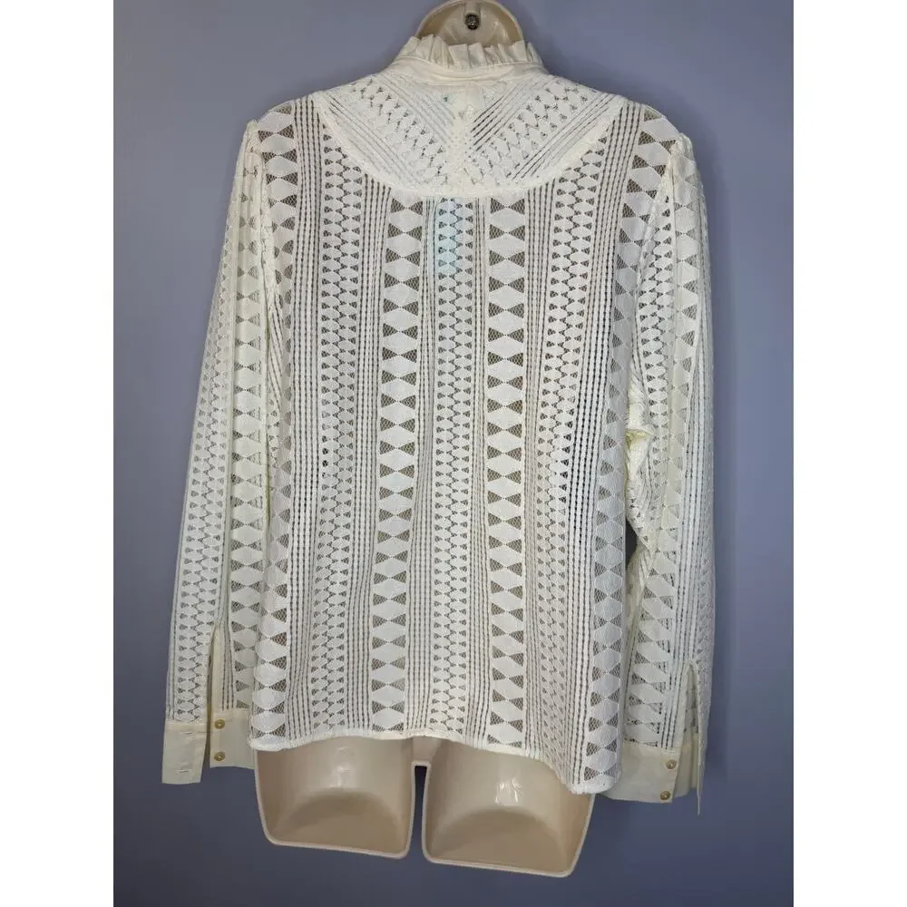 Anthropologie sleeve hem