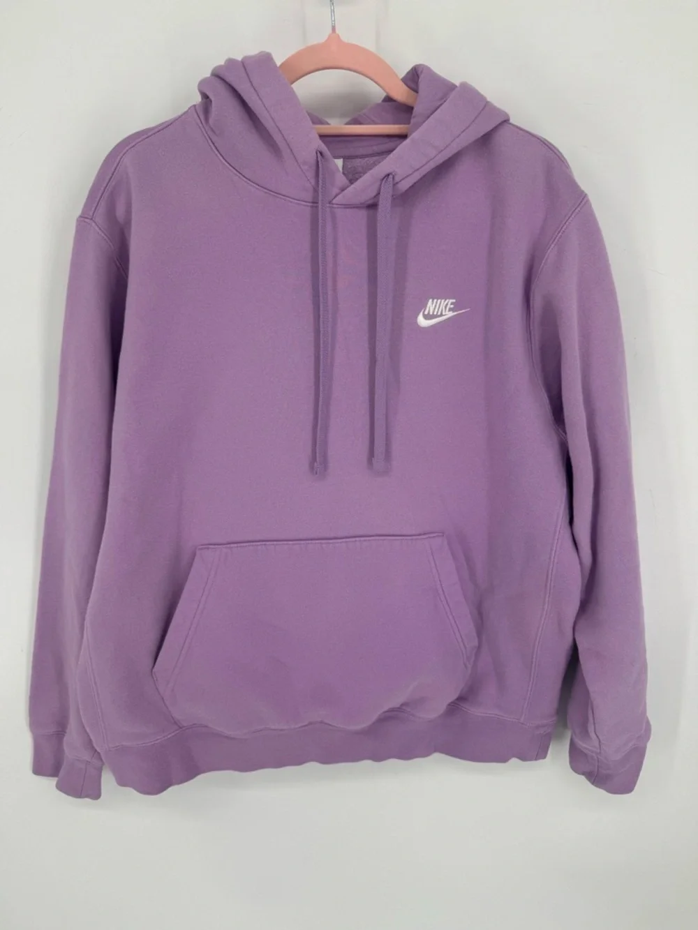 Nike Women’s Lavender Crewneck Hoodie Size Large