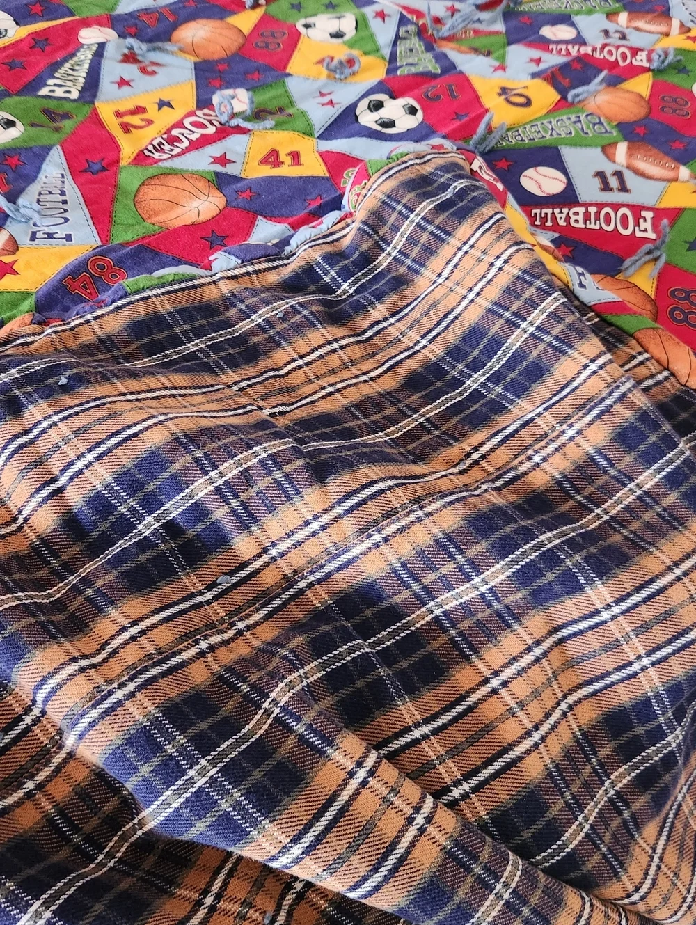 Handmade quilt twin