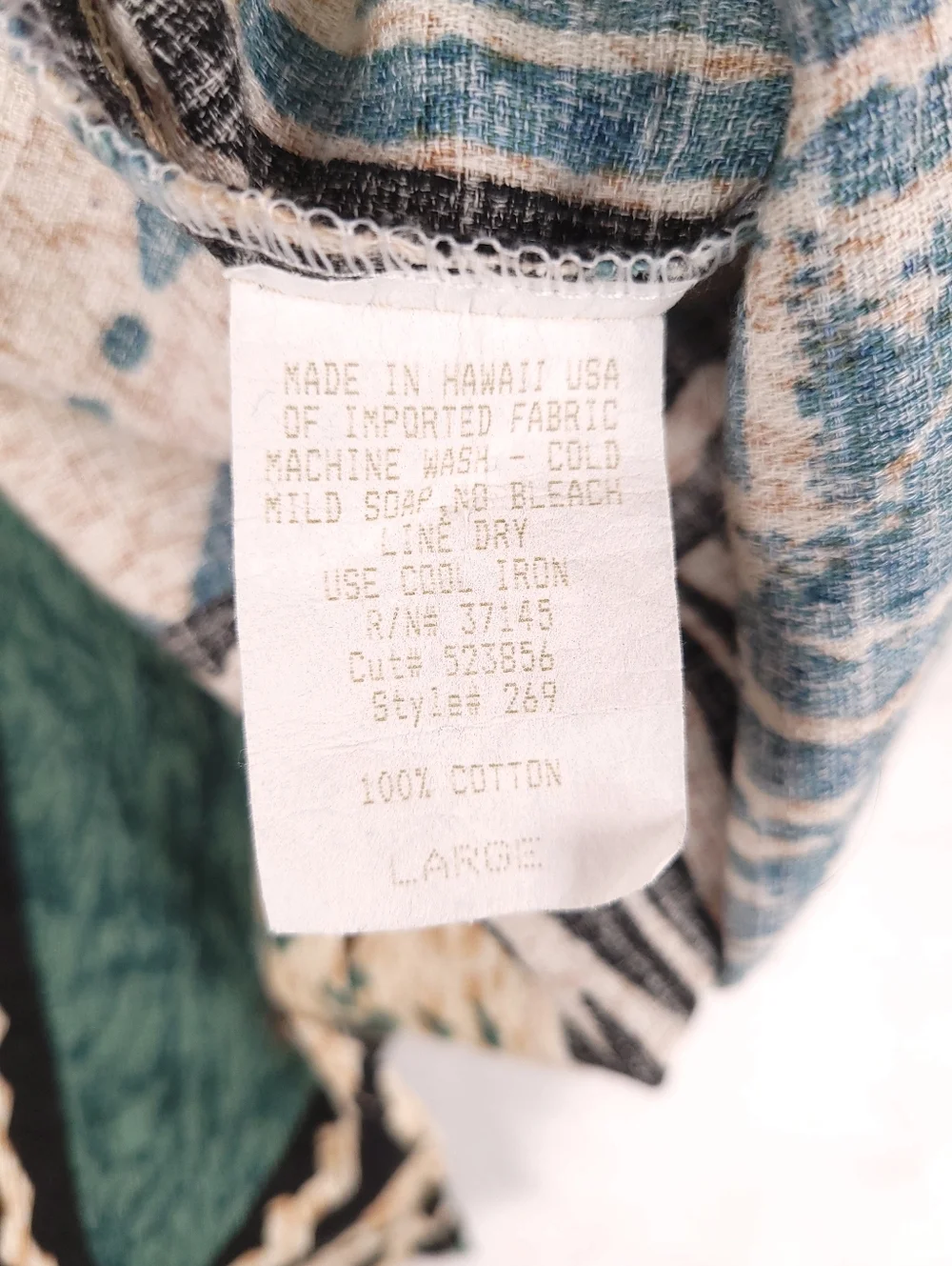Hilo Hattie vtg hilo