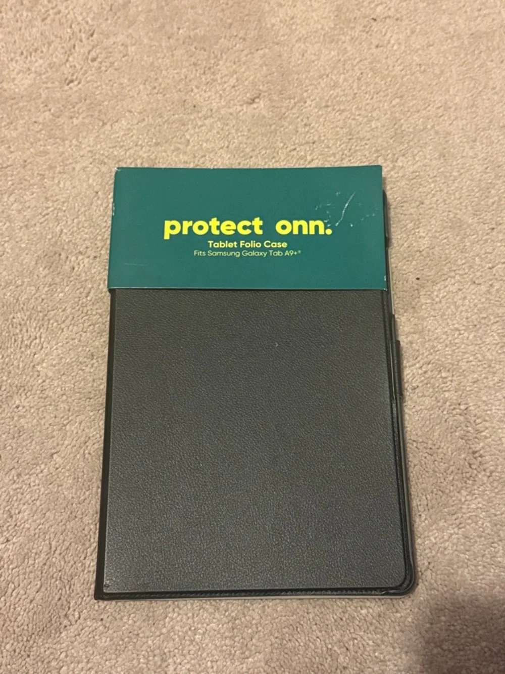 Black Tablet Folio Case for Samsung Galaxy Tab A9+