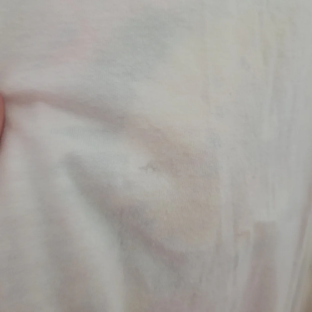 multicolored back notched