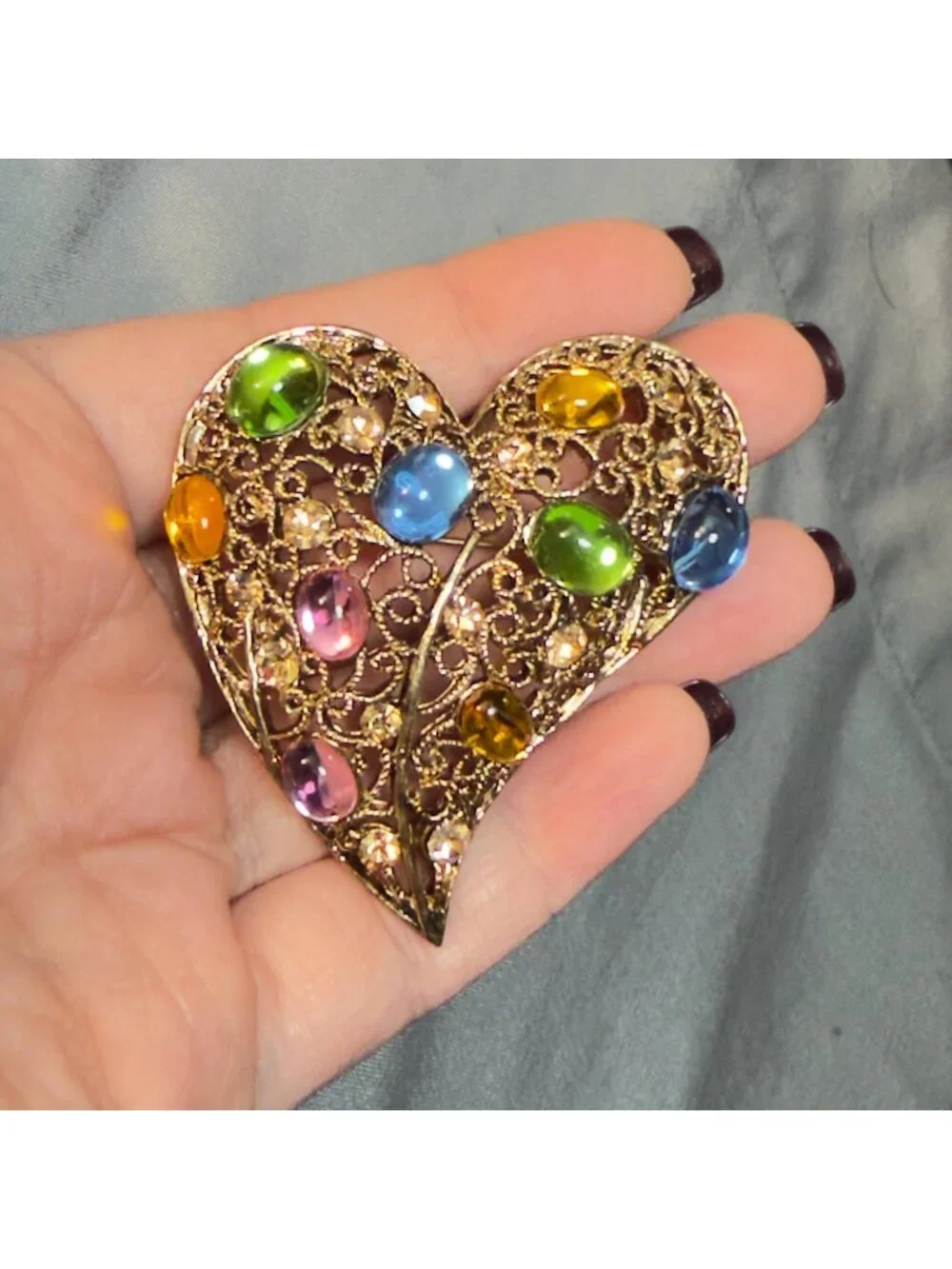 N/A openwork heart