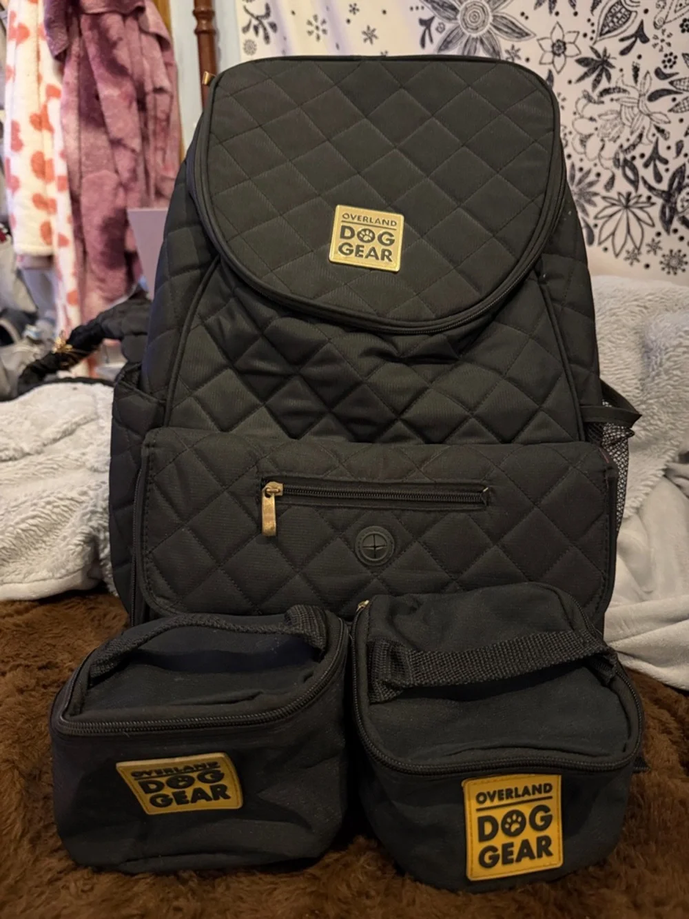 overland dog gear quilted stylish
