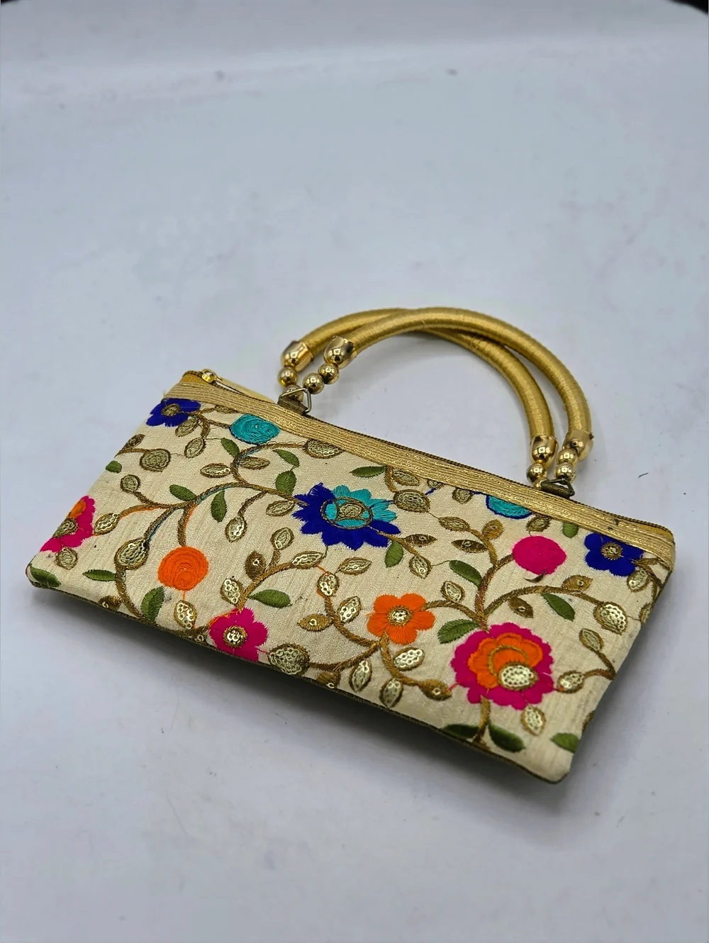 Handmade hand embroidered