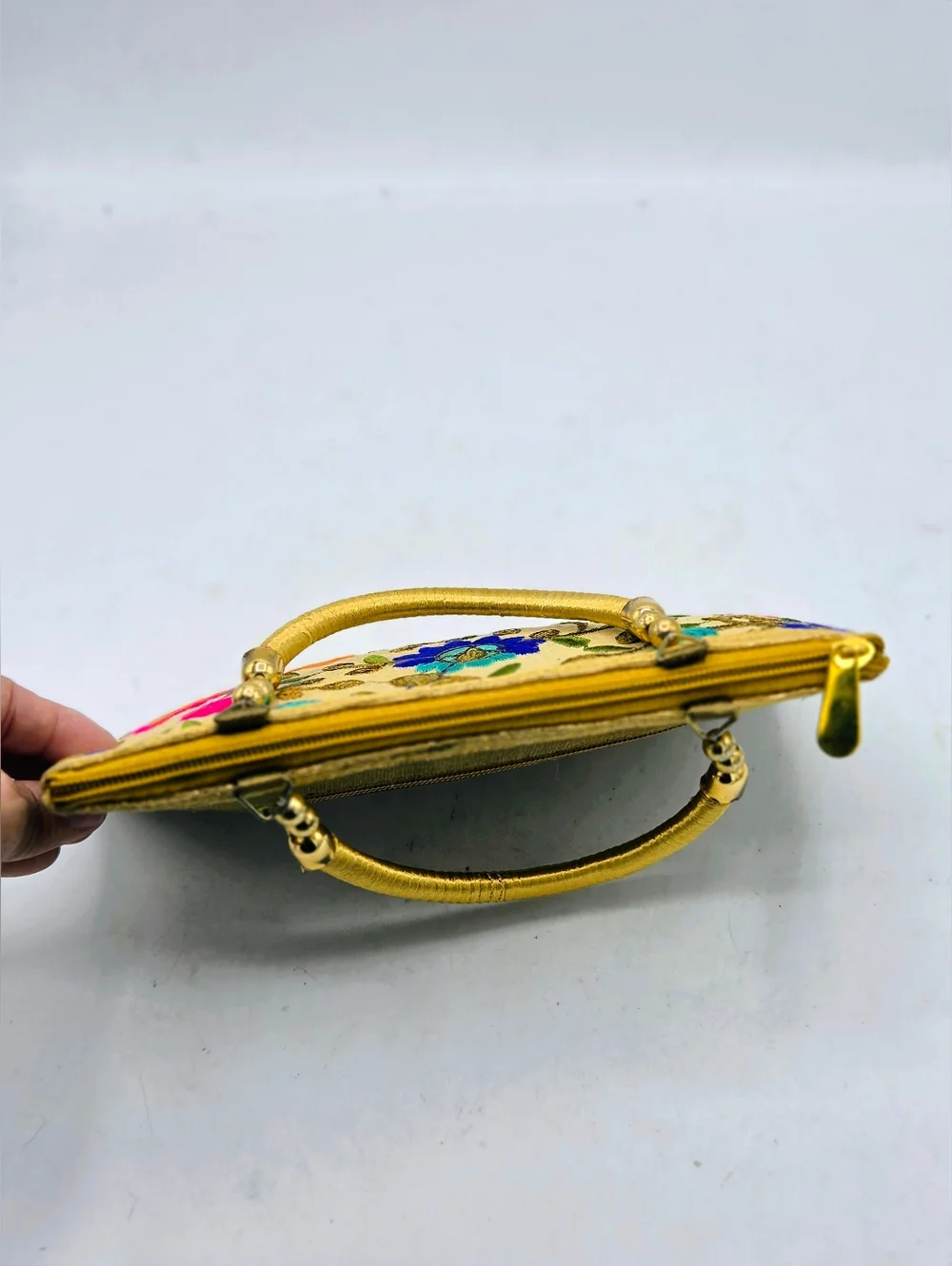 Handmade hand embroidered