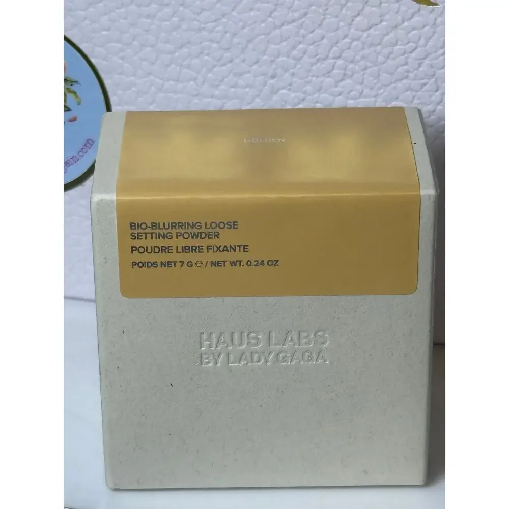 Haus Labs by Lady Gaga Bio-Blurring Loose Setting Powder 7g- GOLDEN - NEW in BOX