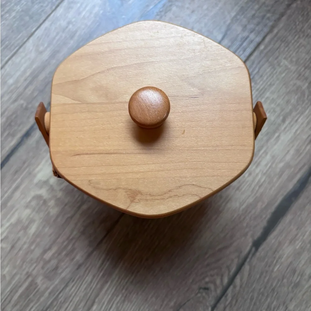 Longaberger beautiful lidded
