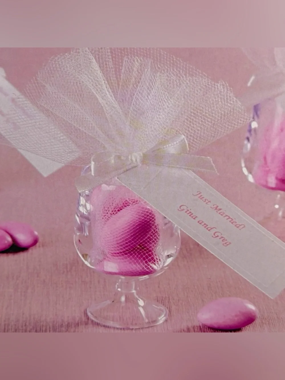 New VTG Wilton Party Favor Kit 24 Count Wedding Shower Mini Goblets Printable