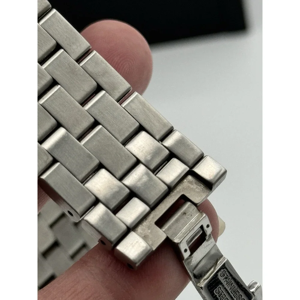 Hugo Boss Men's Stainless Steel Chronograph‎ Watch White Dial Quartz HB197