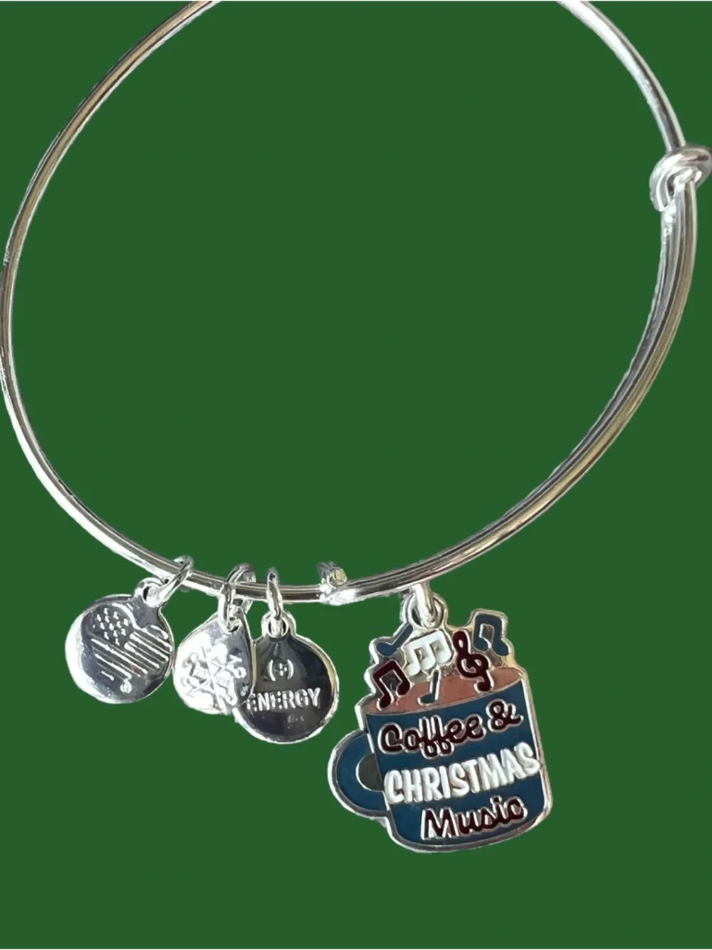 Alex and Ani silver tone