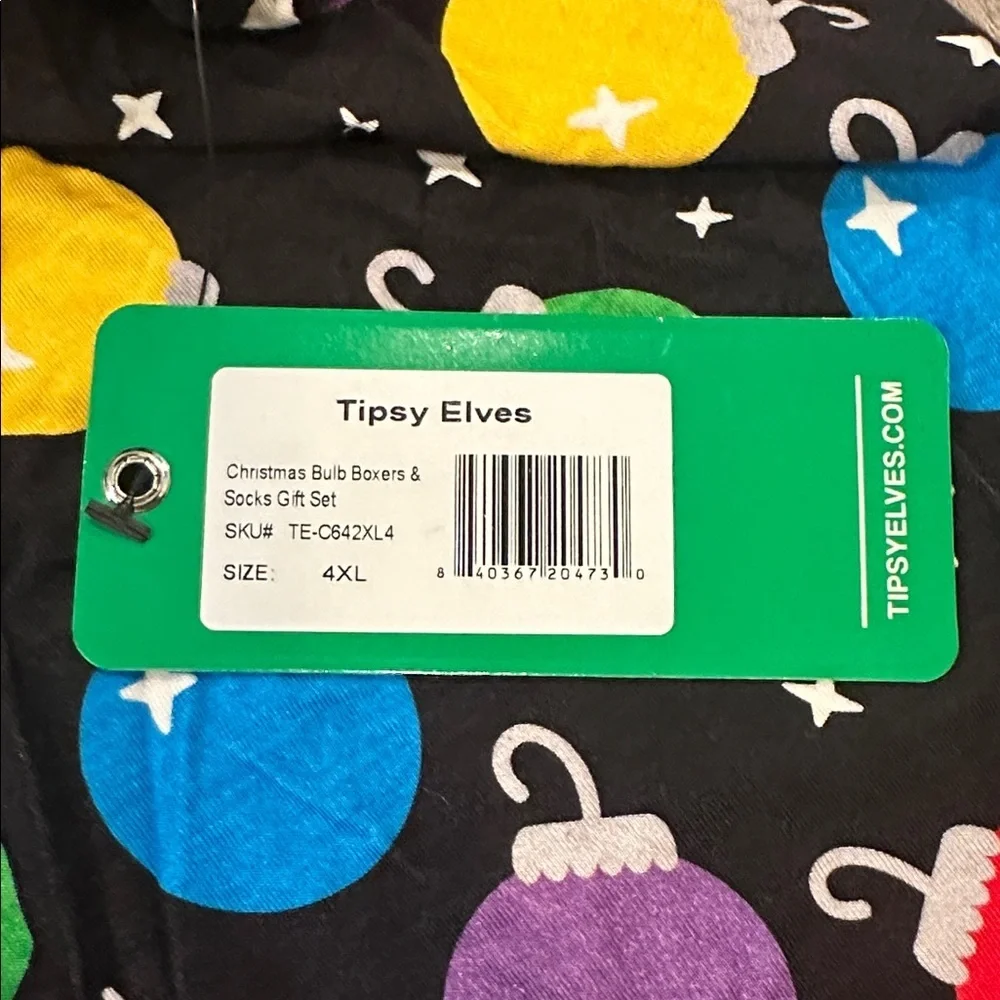 Tipsy Elves green boxers balls”
