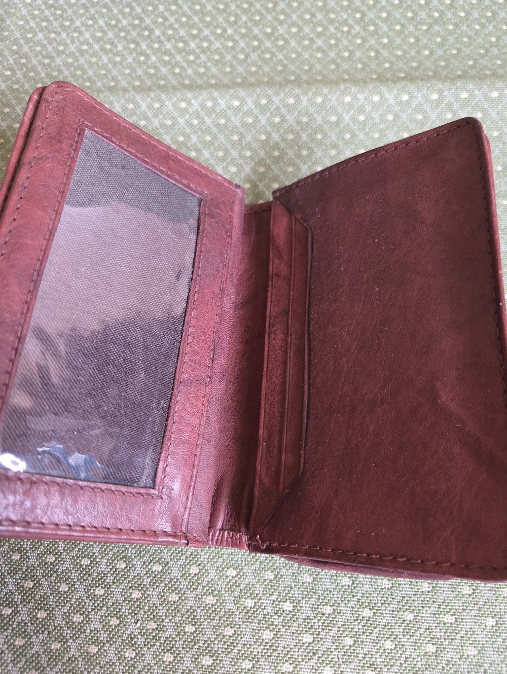 N/A slim leather