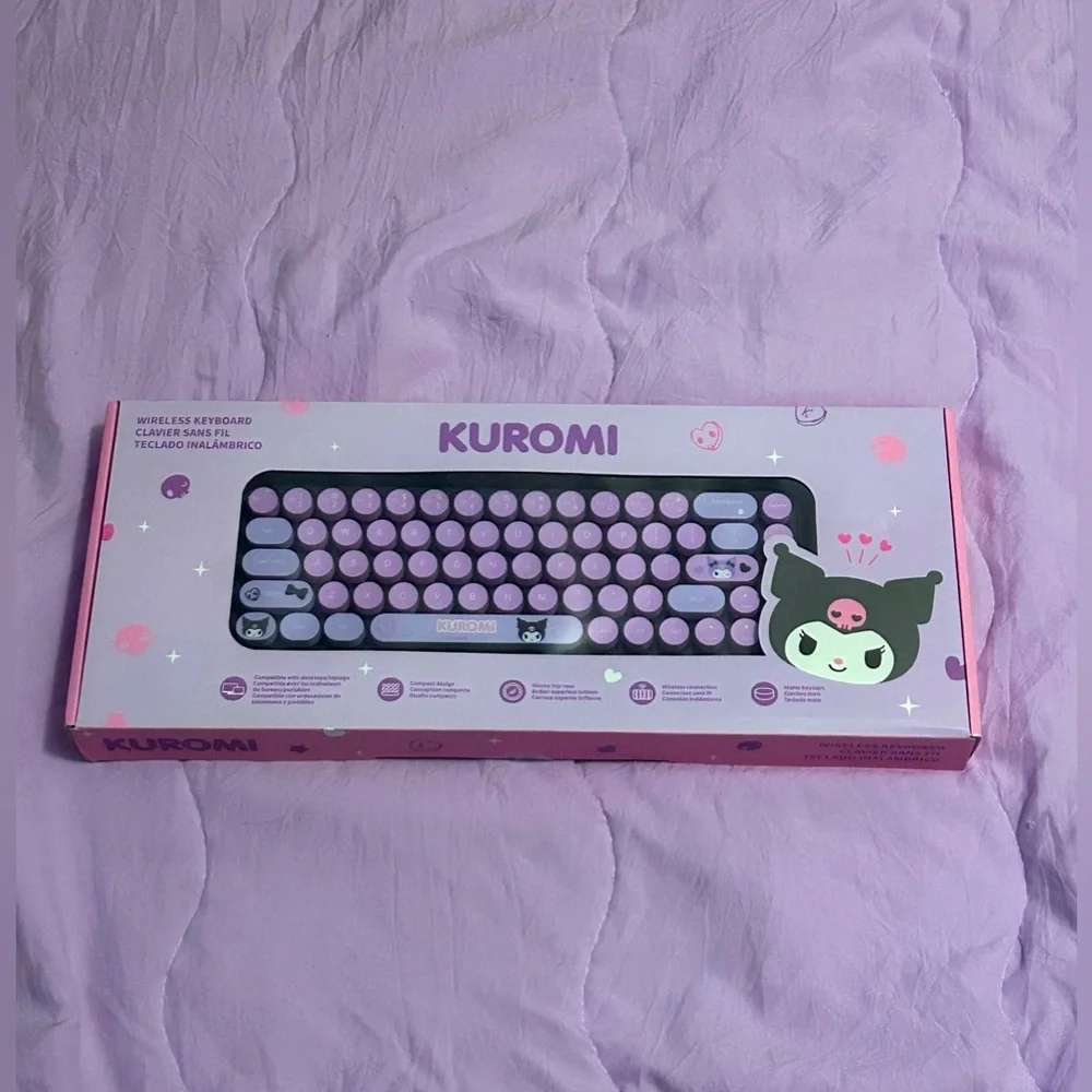 Kuromi Keyboard with BONUS