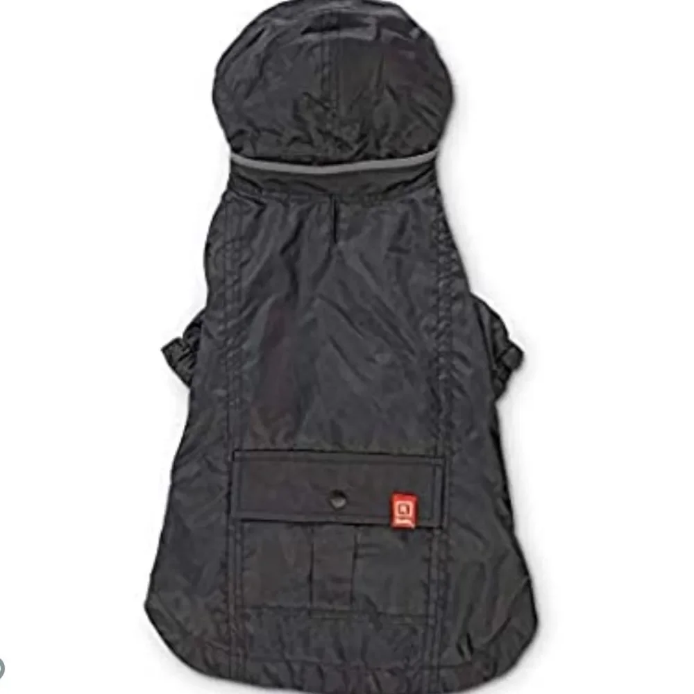Reddy Black Dog Windbreaker‎ Jacket Black Gray NWT