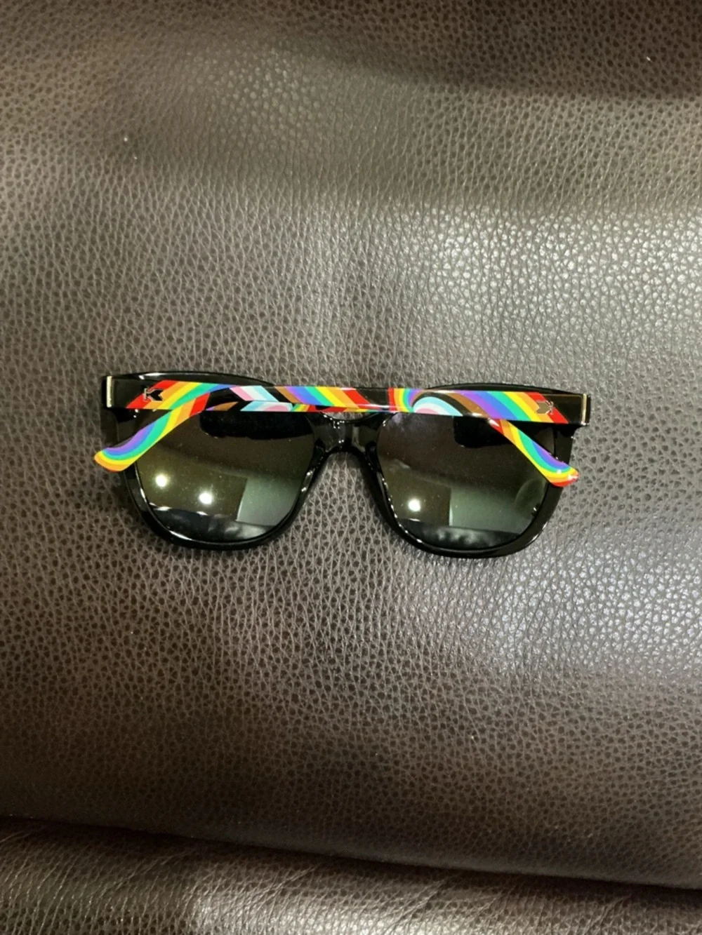 Knockaround black rainbow