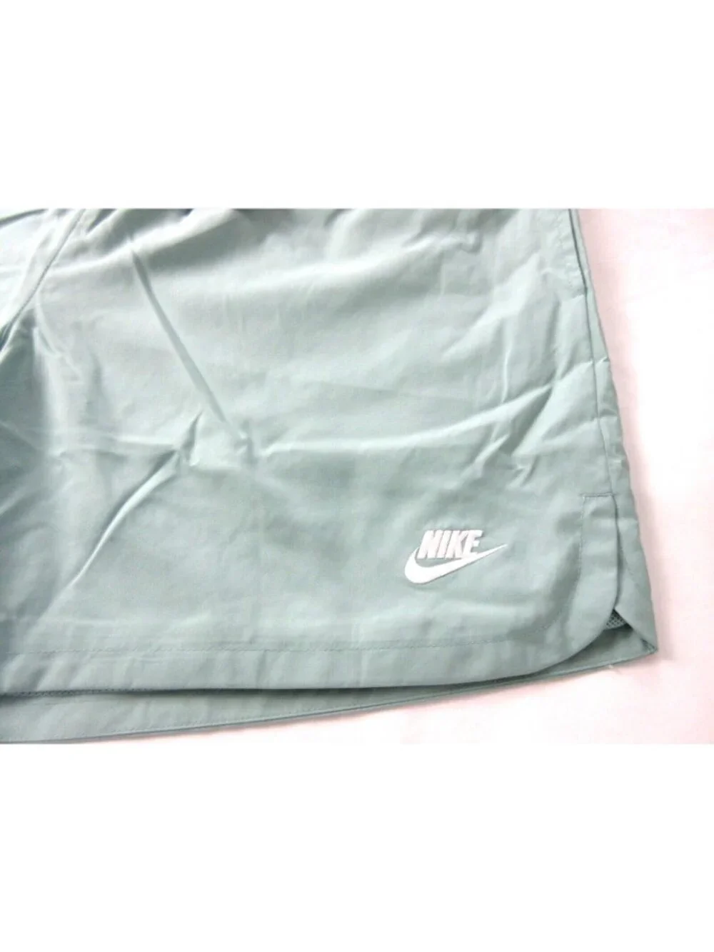 Nike Sportswear Men's Woven Flow Mesh Lined Shorts Mineral Green White NWT 2XL