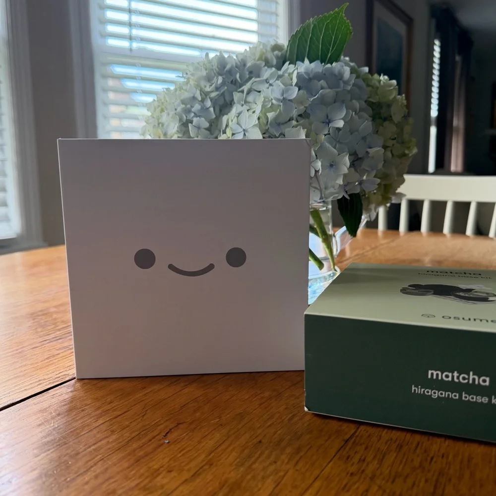 osume matcha hiragana