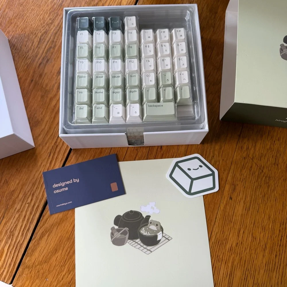 osume matcha hiragana