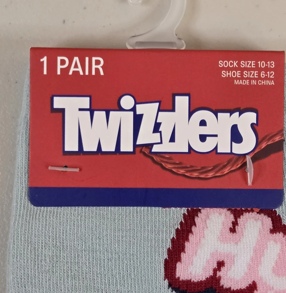 Twizzlers crew socks
