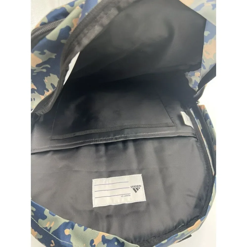 adidas Prime 6 Backpack Essential‎ Camo Crew Navy-Silver Green/Black One Size