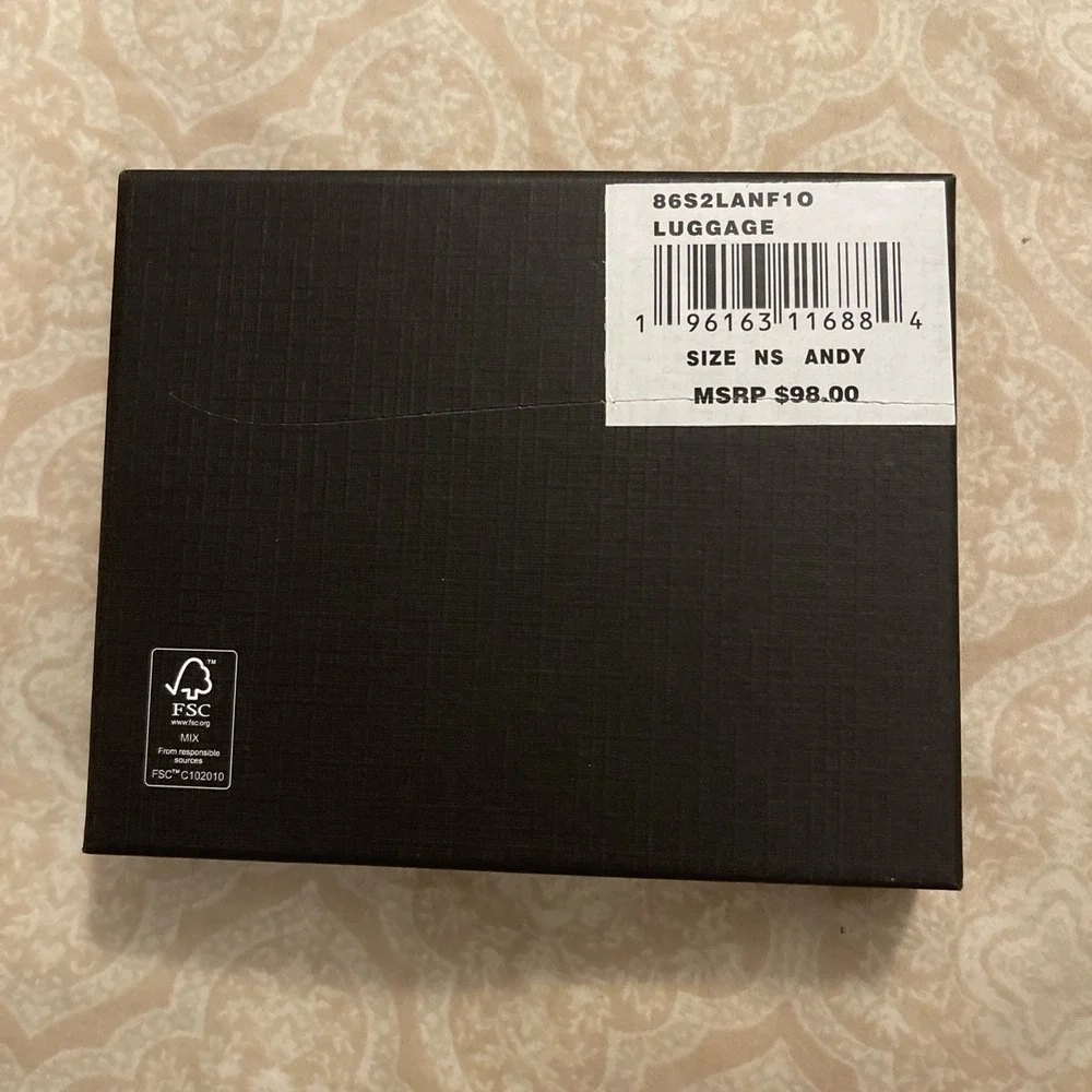 Michael Kors Men's Andy Slim Billfold Leather Wallet‎  New in Box with Tags